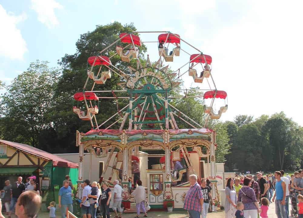 Historisches Riesenrad der Familie Feldmann